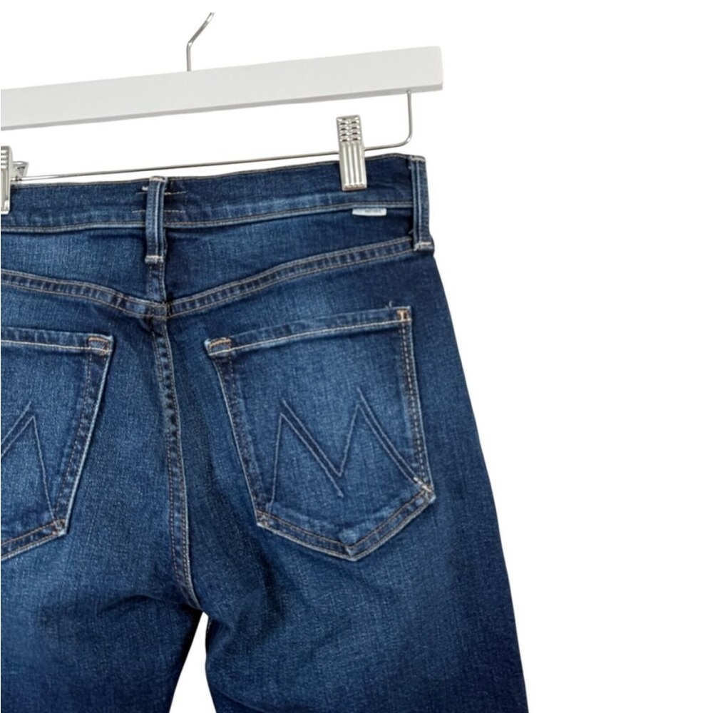 MOTHER Mid Rise Rider Flood Jeans, Size 28 - Picture 6 of 10